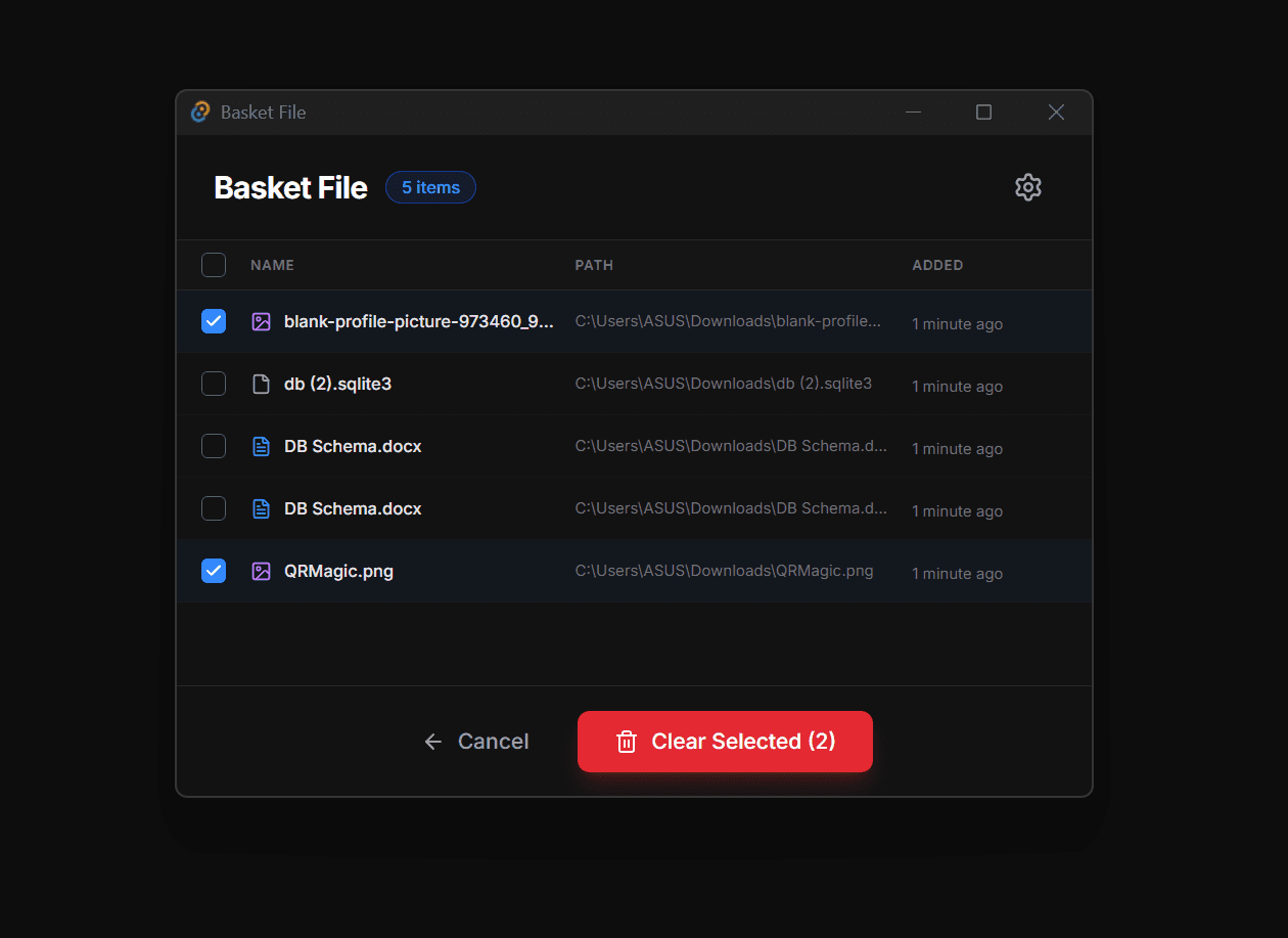 Remove unwanted files